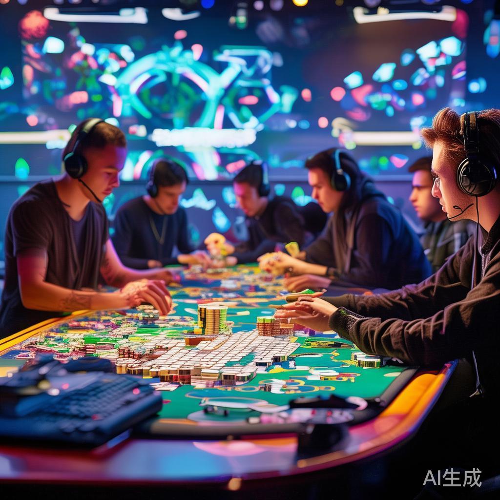 棋牌类游戏：包括德州扑克、麻将、扑克等。这类内容适